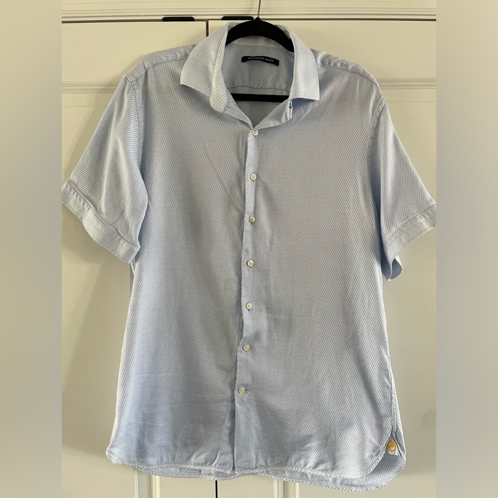Men’s Hammer Made Light Blue ButtonUp